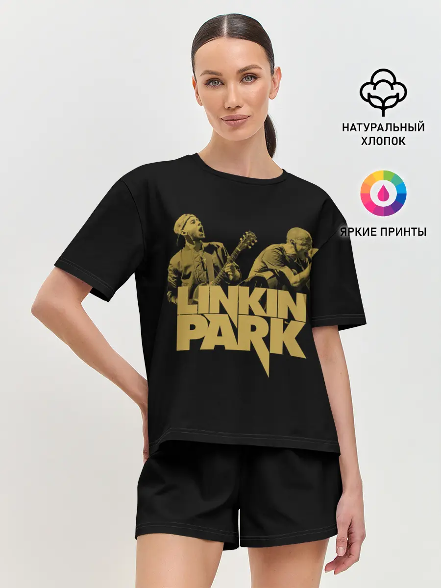 Женская пижама с шортами / Майк и Честер