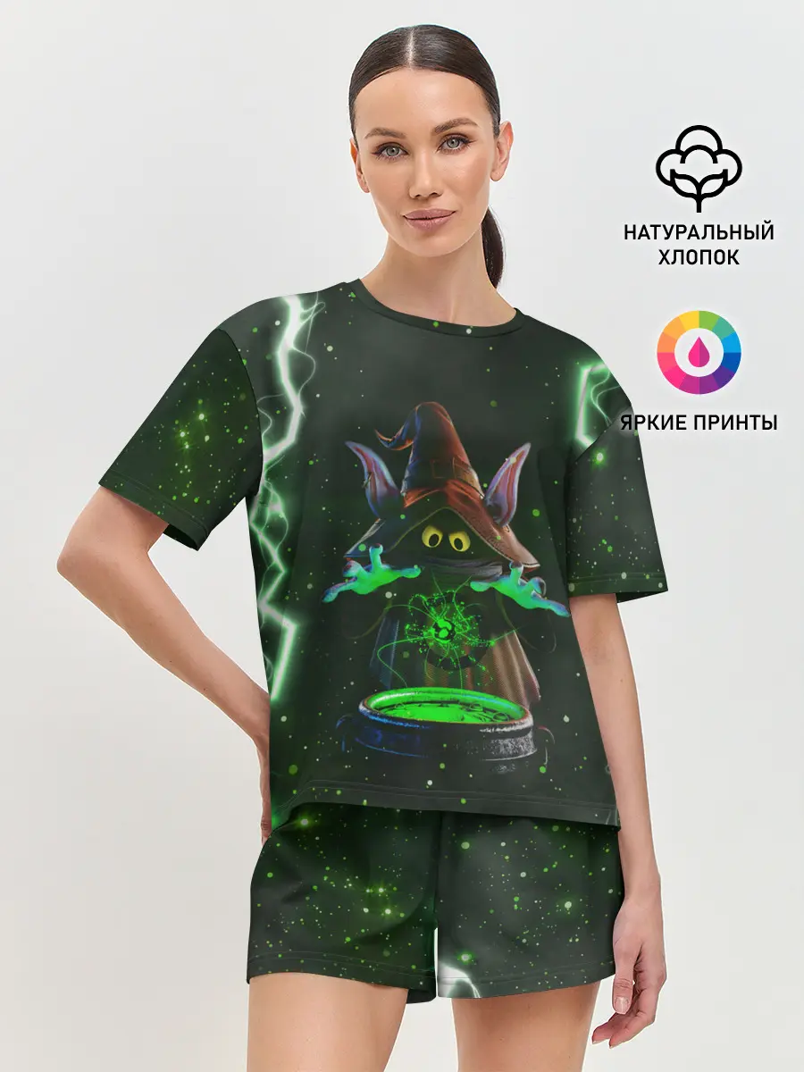 Женская пижама с шортами / ORKO | ОРКО | ВОЛШЕБНИК