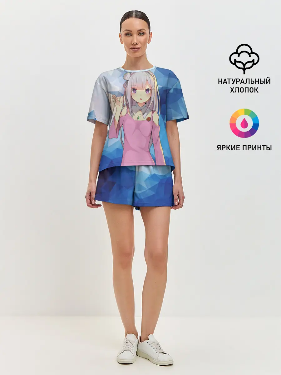 Женская пижама с шортами / Emilia&Rem