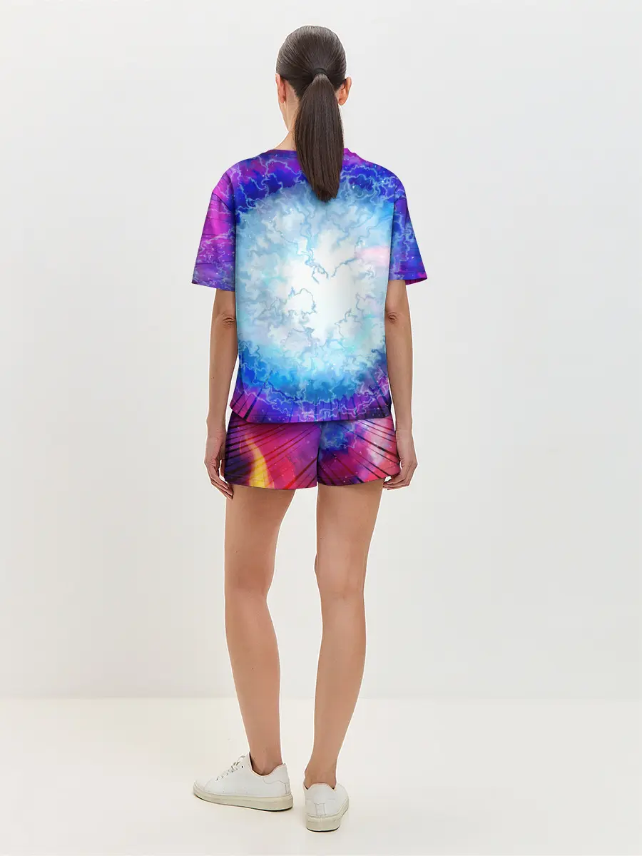 Женская пижама с шортами / ГОСПОЖА ГАЛАКТИКА | SPACE GIRL