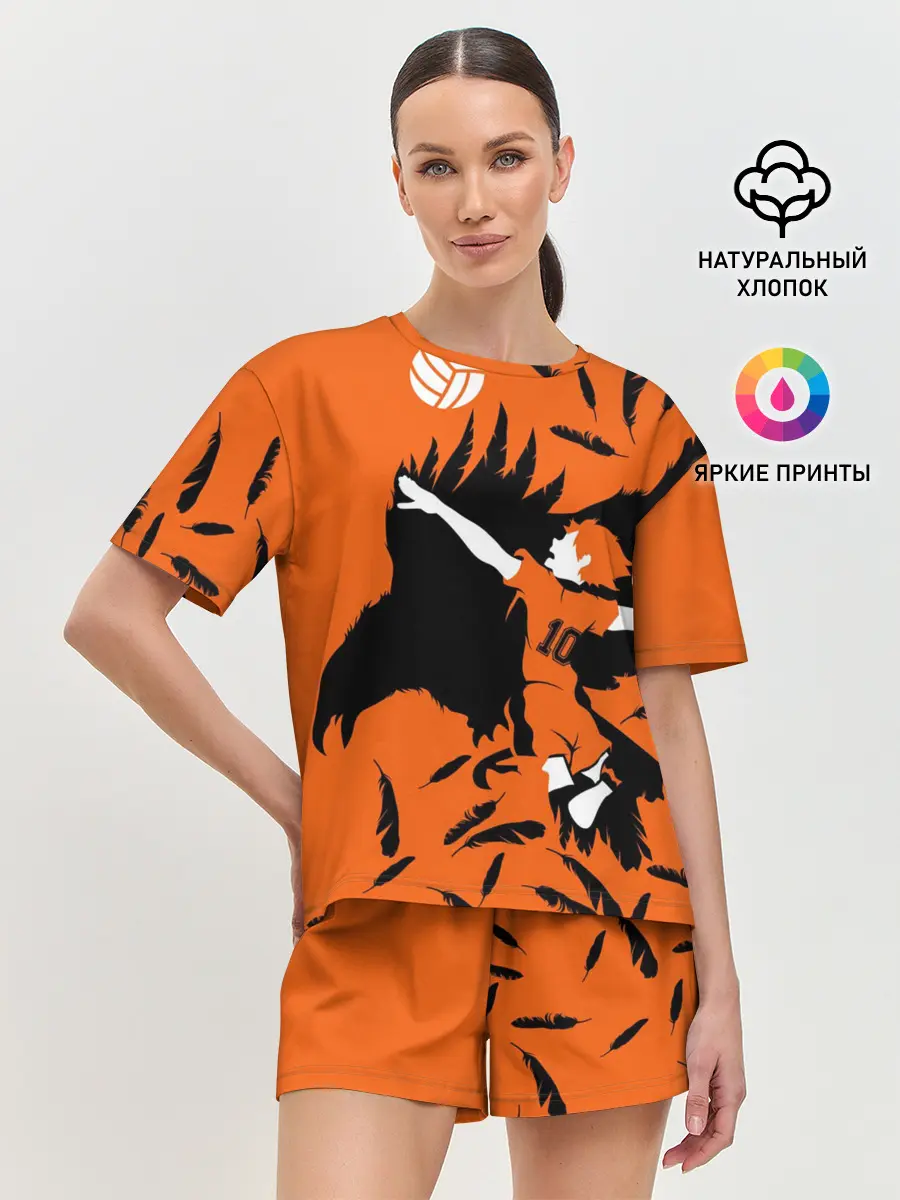 Женская пижама с шортами / ХИНАТА | FLY!!