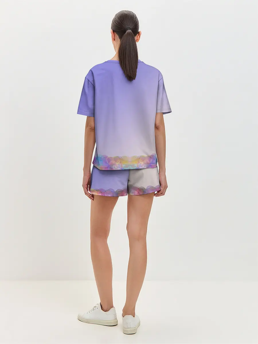 Женская пижама с шортами / Полетели!