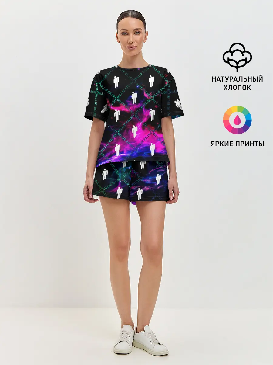 Женская пижама с шортами / BILLIE EILISH