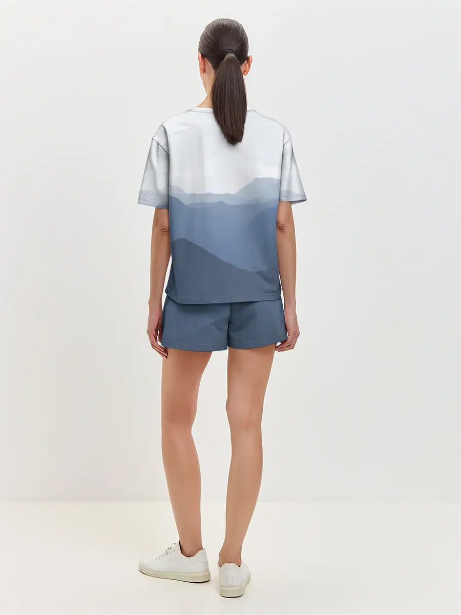 Женская пижама с шортами / Высота