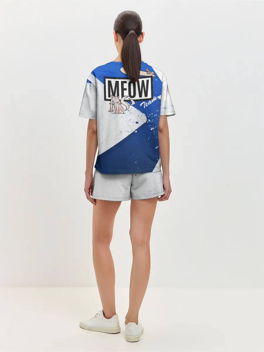 Женская пижама с шортами / Meow team