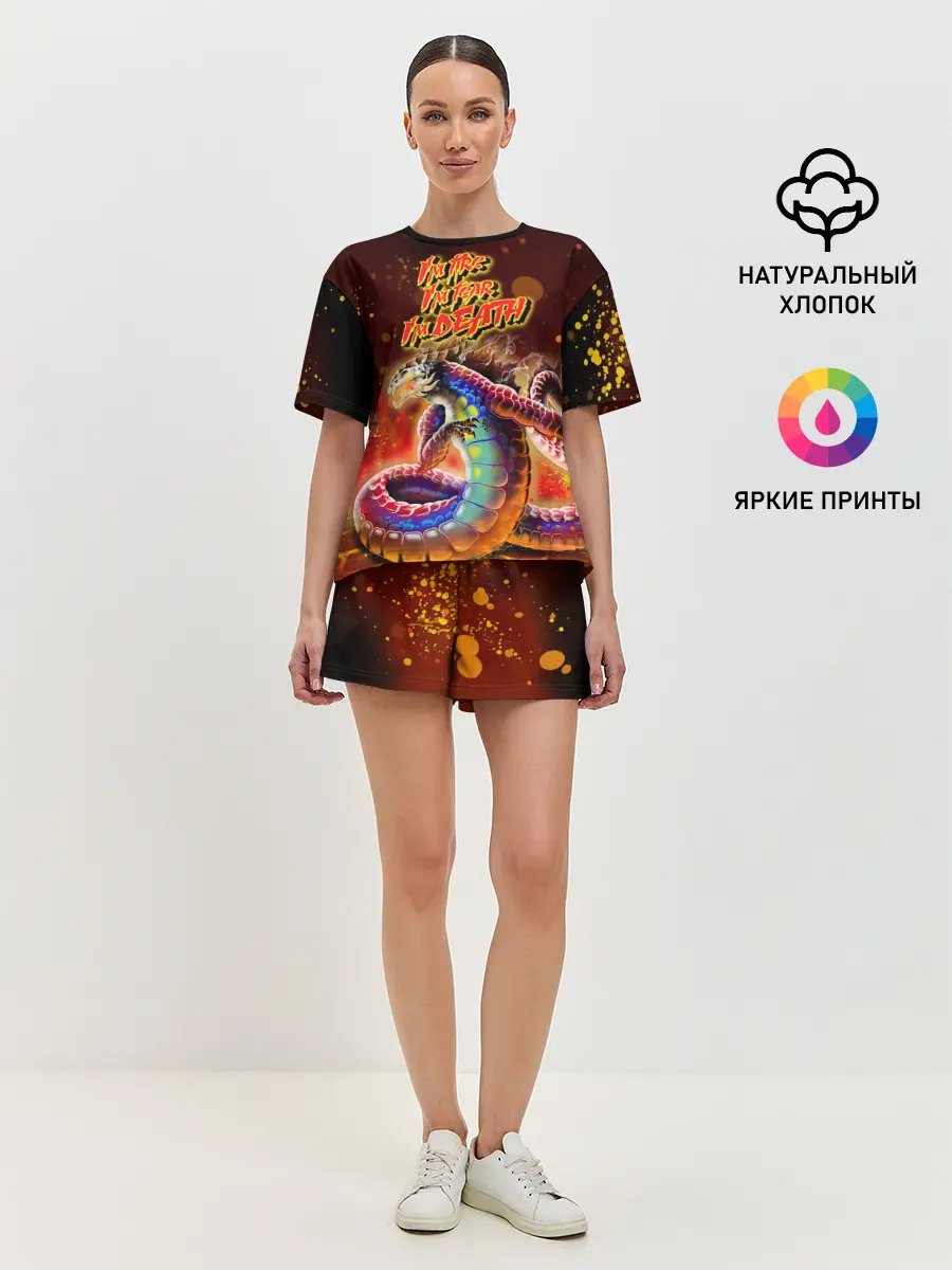 Женская пижама с шортами / Ярость Левиафана
