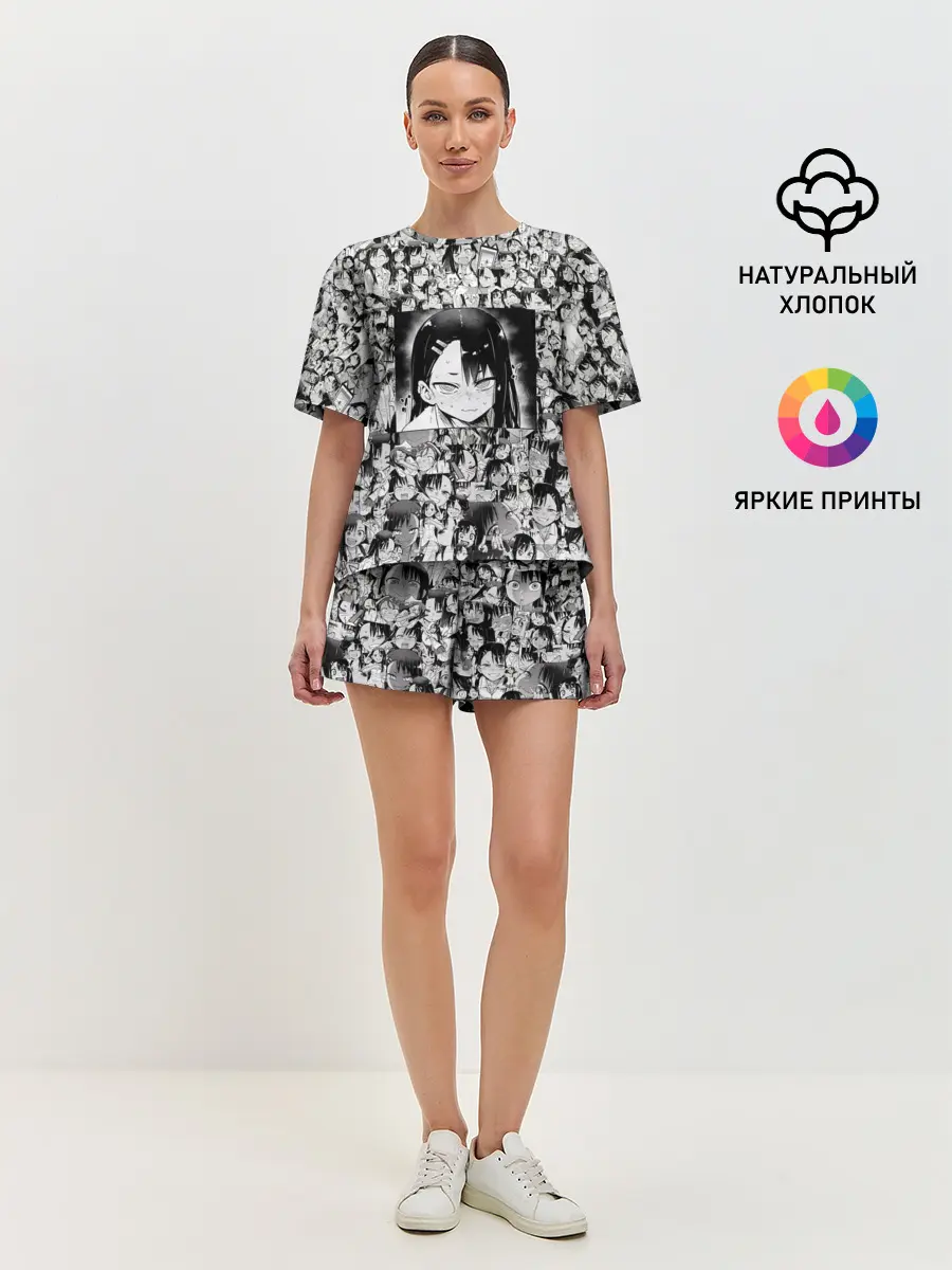 Женская пижама с шортами / Нагаторо | Nagatoro