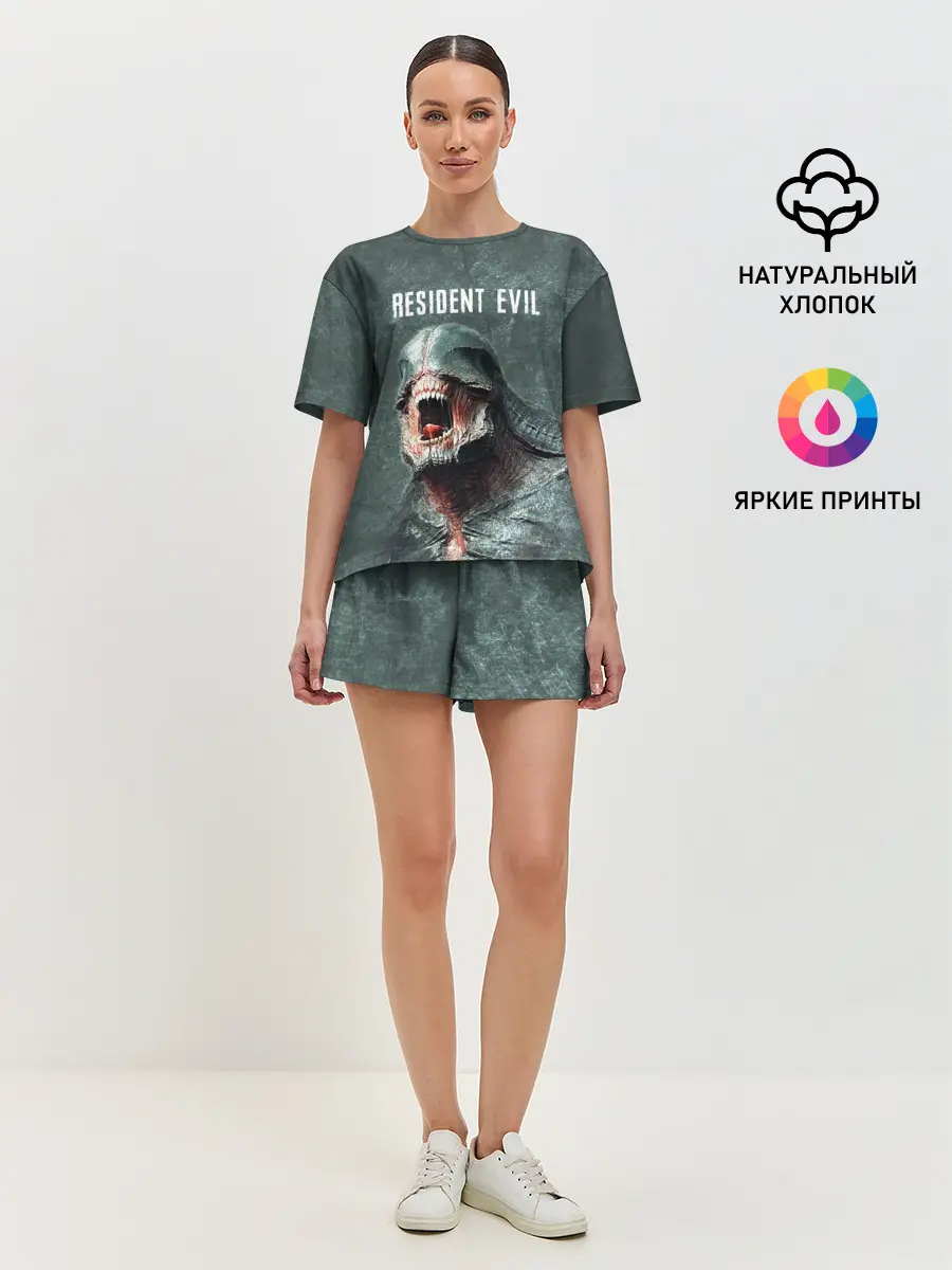 Женская пижама с шортами / RESIDENT EVIL 2 | РЕЗИДЕНТ ЕВИЛ