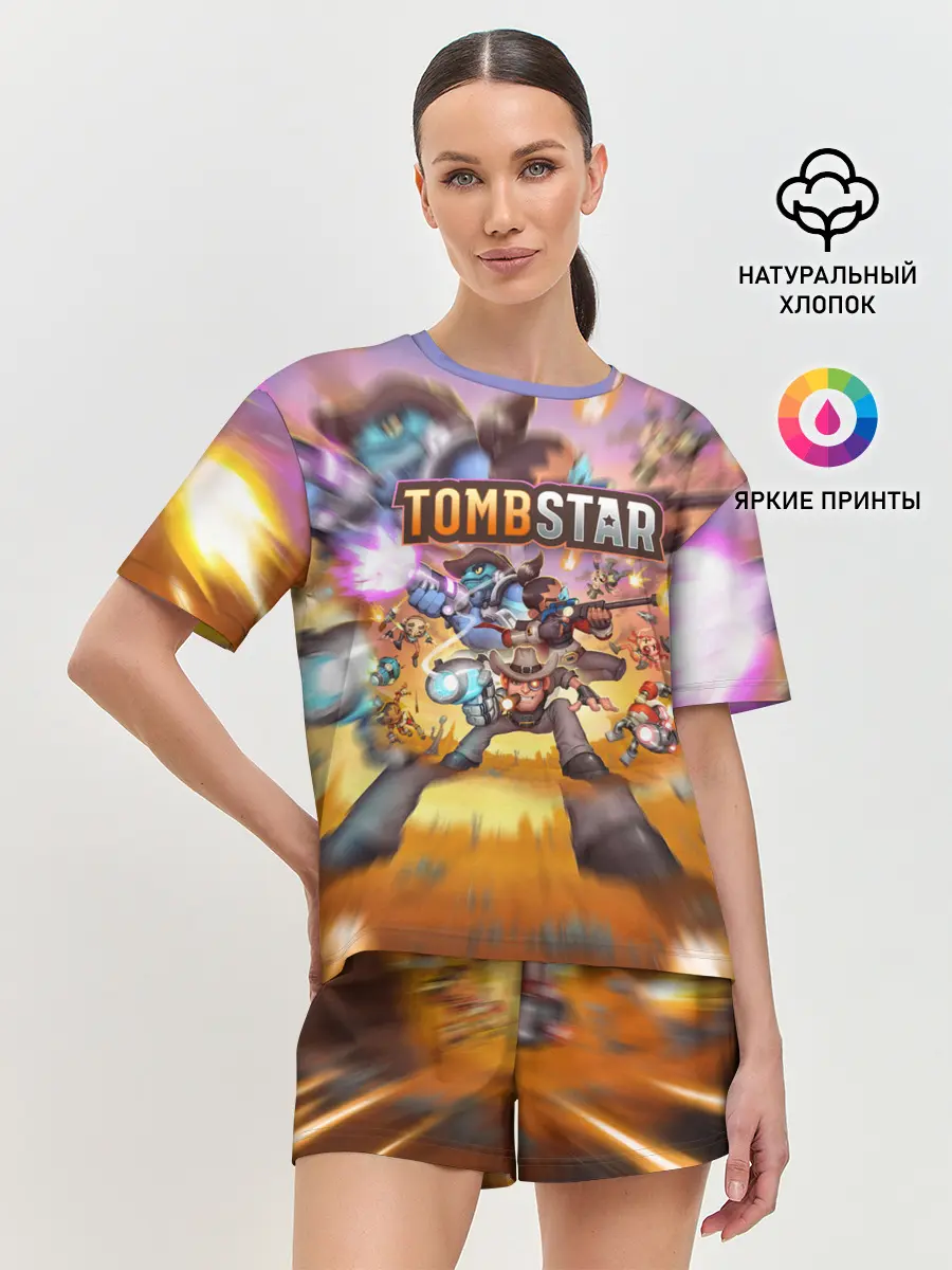 Женская пижама с шортами / TombStar | ТомбСтар