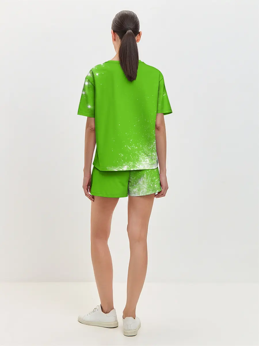 Женская пижама с шортами / Пивозавр - Краска