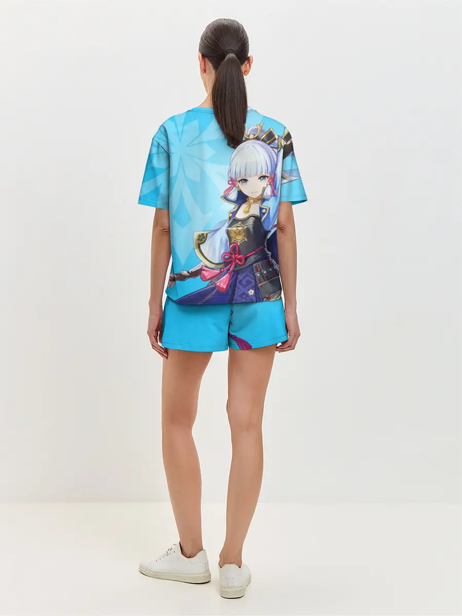 Женская пижама с шортами / Genshin Impact, Аяка