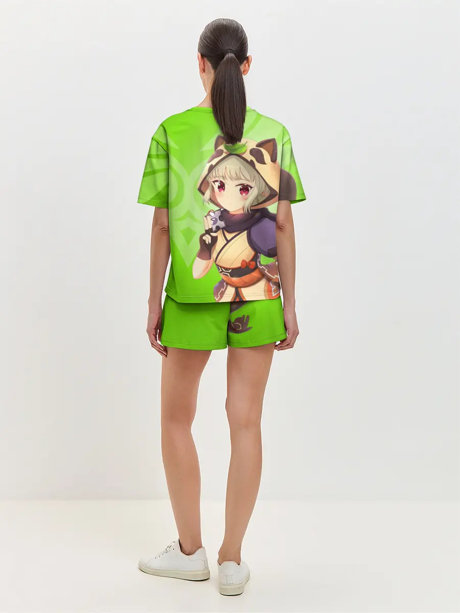 Женская пижама с шортами / Genshin Impact, Саю