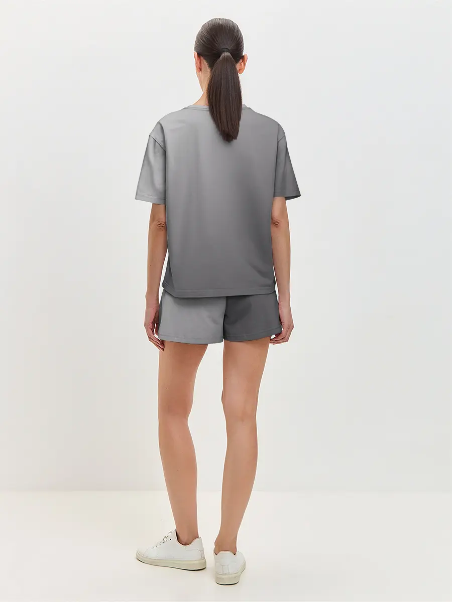 Женская пижама с шортами / Прокачай мозги