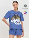 Женская пижама с шортами / Big Cat Floppa