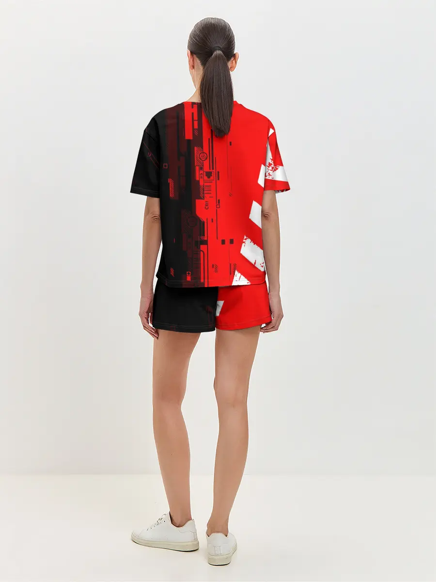 Женская пижама с шортами / DERBI / ДЕРБИ / ТЕХНО