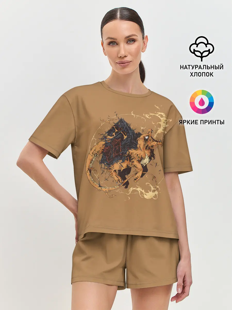 Женская пижама с шортами / Дом Чермандера