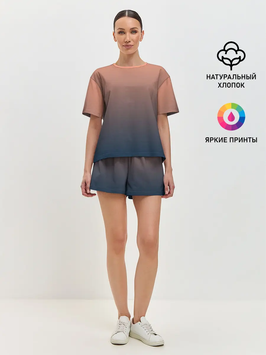 Женская пижама с шортами / PREDAWN GRADIENT