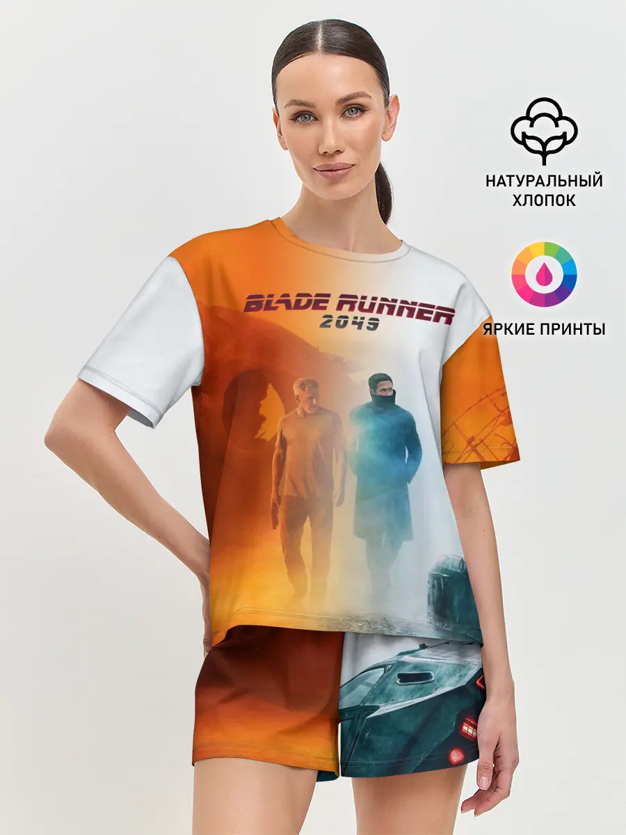 Женская пижама с шортами / Рик Декард и Кей BR2049