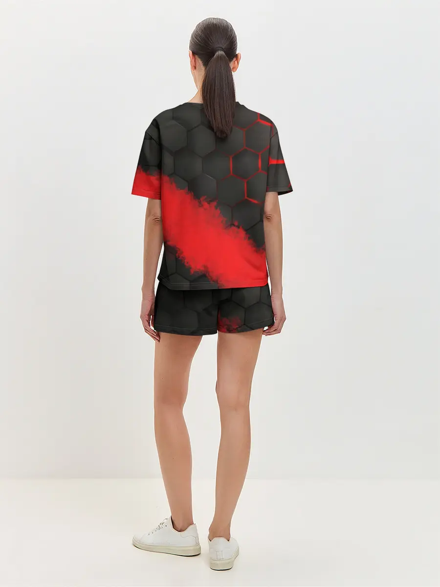 Женская пижама с шортами / GARENA RED LINE