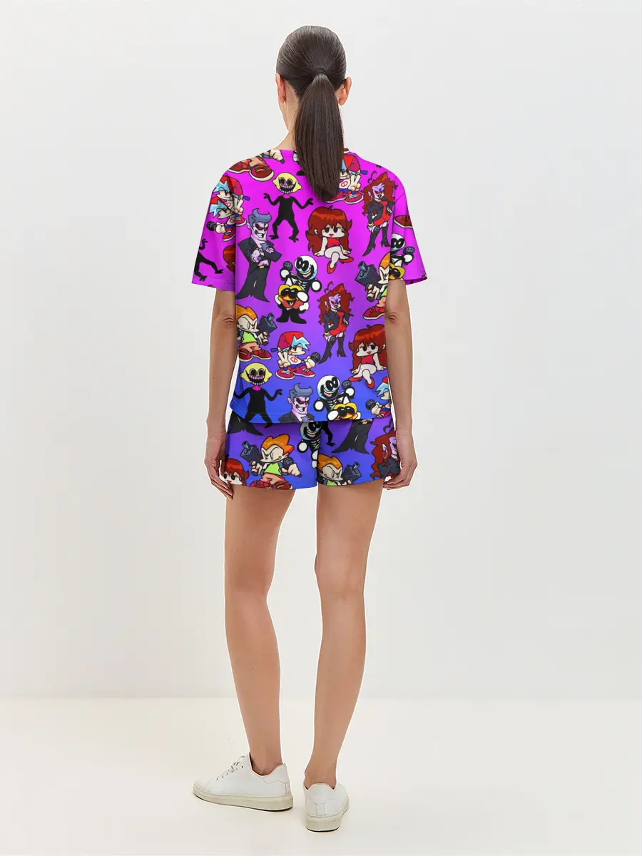 Женская пижама с шортами / FRIDAY NIGHT FUNKIN / ГЕРОИ