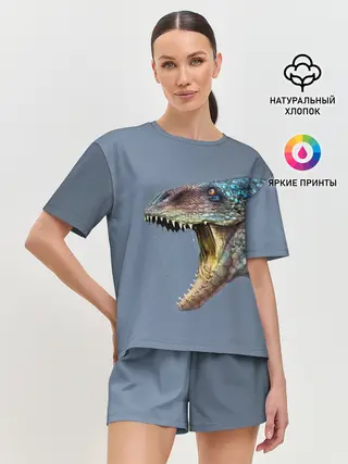Женская пижама с шортами / Хищный динозавр | Dino