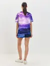 Женская пижама с шортами / ФИОЛЕТОВЫЙ РАЙ