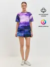 Женская пижама с шортами / ФИОЛЕТОВЫЙ РАЙ