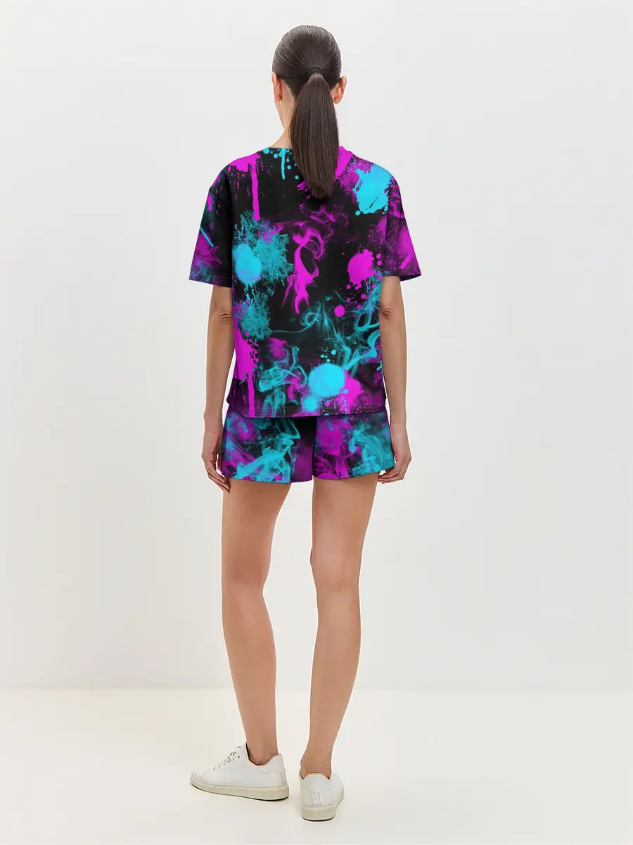 Женская пижама с шортами / FREE FIRE NEON