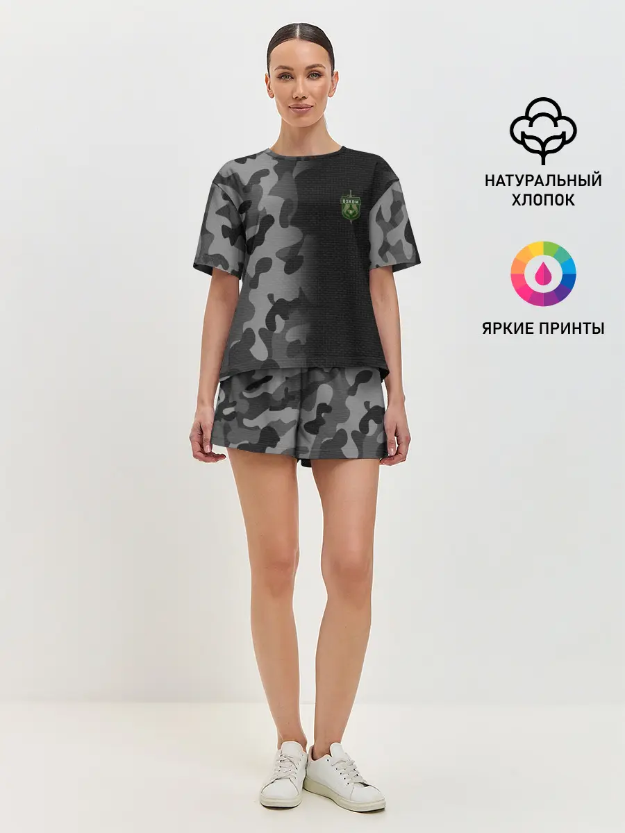 Женская пижама с шортами / OSKOM | DAYZ | ДЕЙЗИ