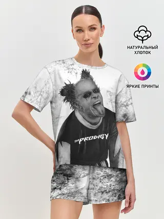 Женская пижама с шортами / THE PRODIGY | ПРОДИДЖИ