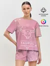 Женская пижама с шортами / Знак Телец