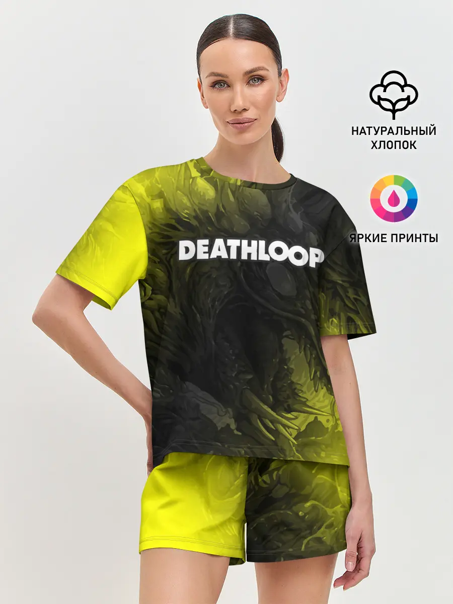 Женская пижама с шортами / Deathloop - Hyperbeast