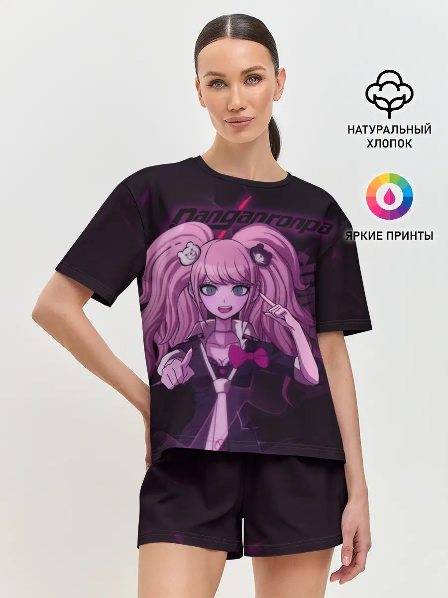Женская пижама с шортами / Джунко Эношима Данганронпа