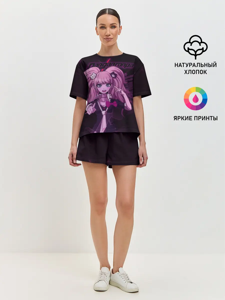 Женская пижама с шортами / Джунко Эношима Данганронпа