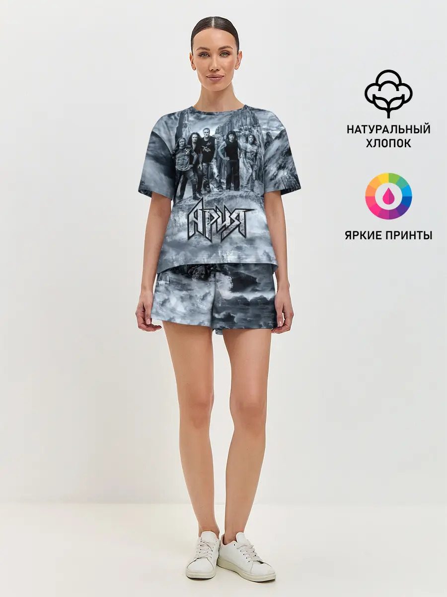 Женская пижама с шортами / Группа Ария