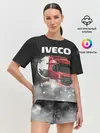 Женская пижама с шортами / Iveco truck