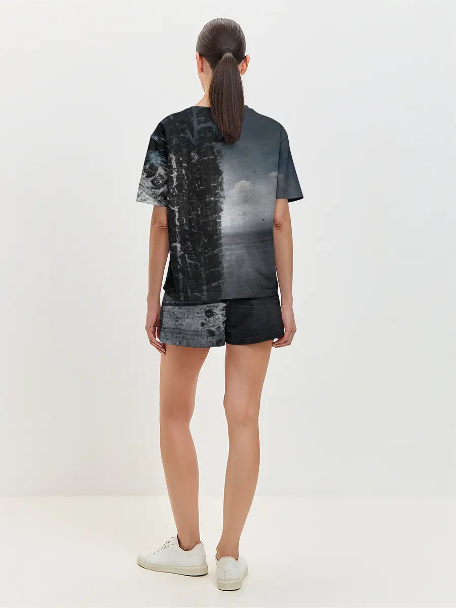 Женская пижама с шортами / Дальнобой | Red Truck