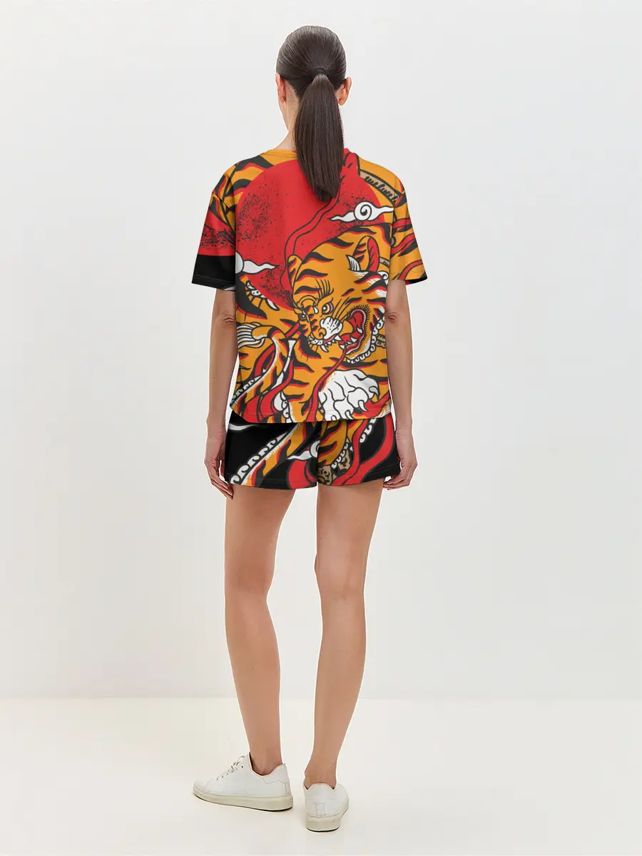 Женская пижама с шортами / Год тигра