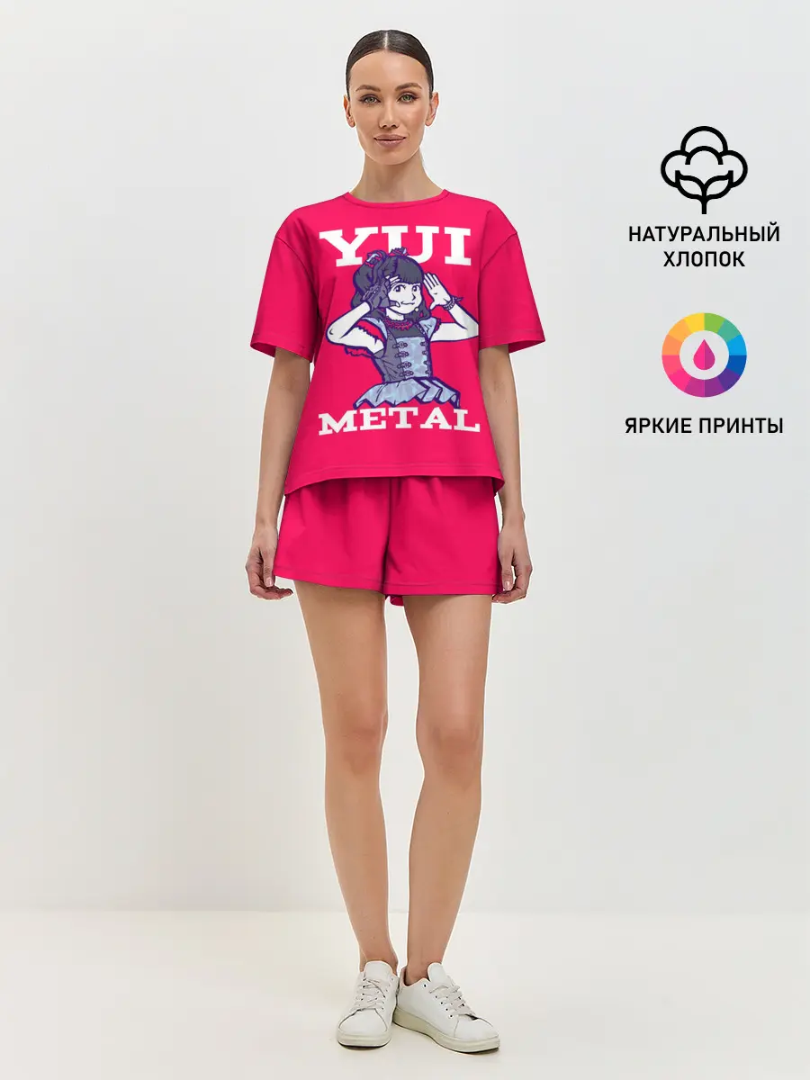 Женская пижама с шортами / Юи Метал