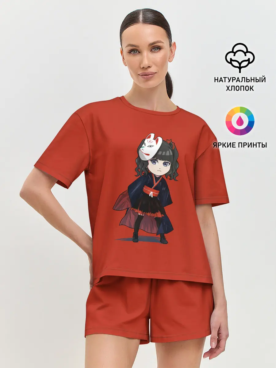 Женская пижама с шортами / Sweet Moa