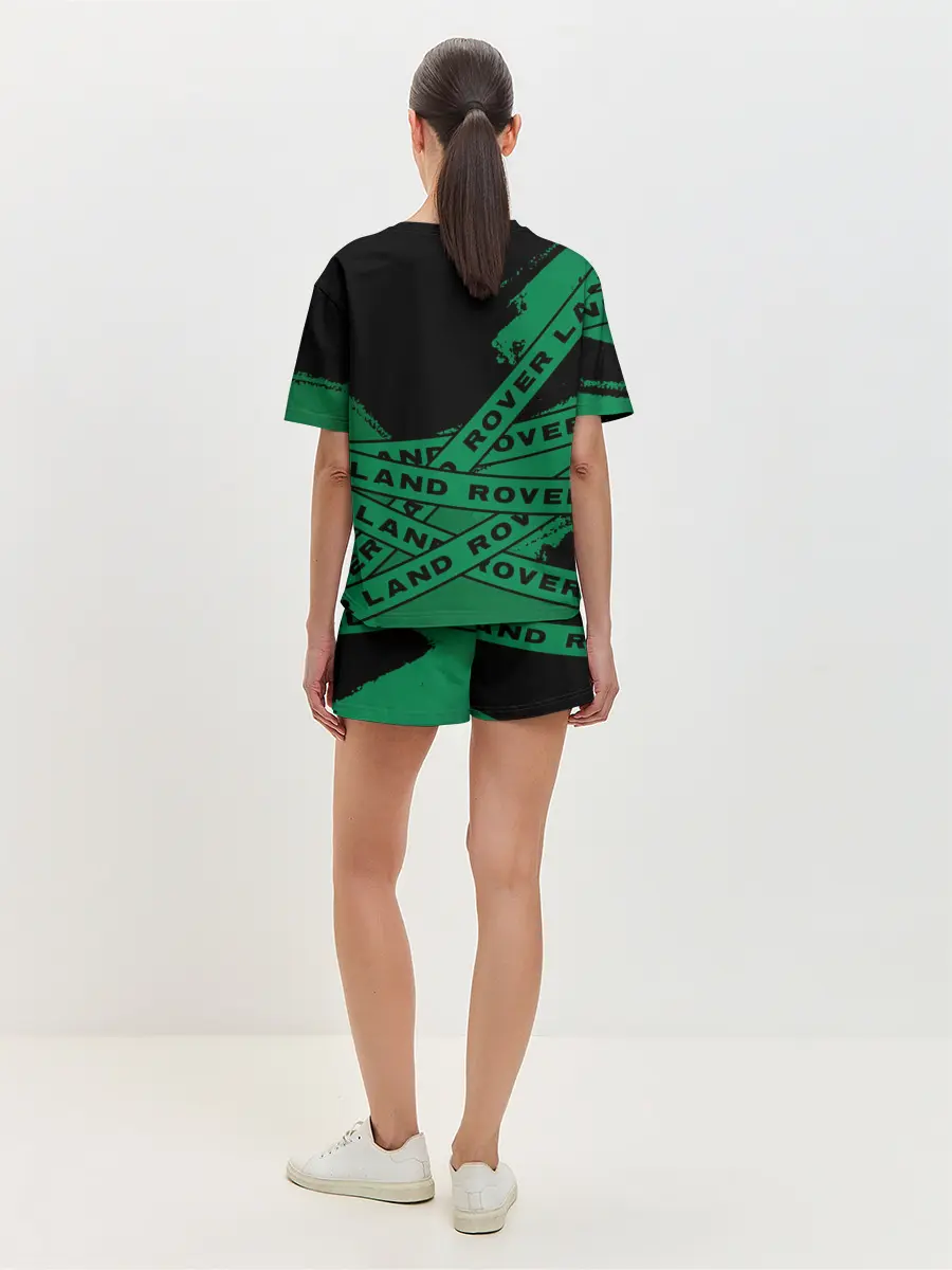 Женская пижама с шортами / Land Rover - Strokes