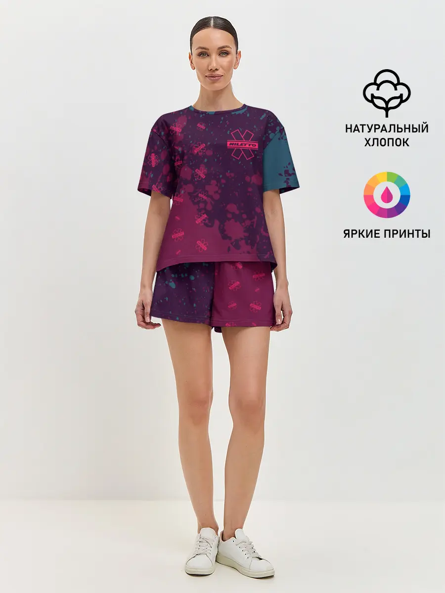 Женская пижама с шортами / Niletto - Splash