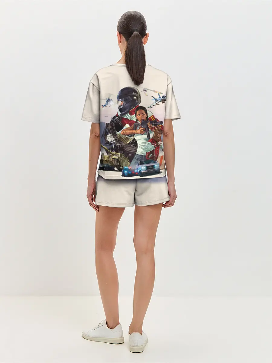 Женская пижама с шортами / Grand Theft Auto V