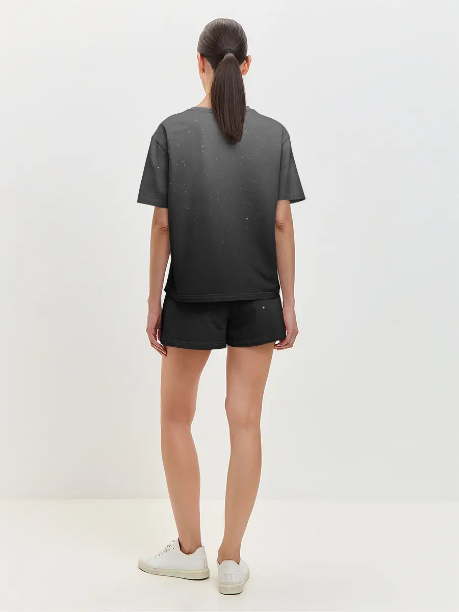 Женская пижама с шортами / Gray Siren head