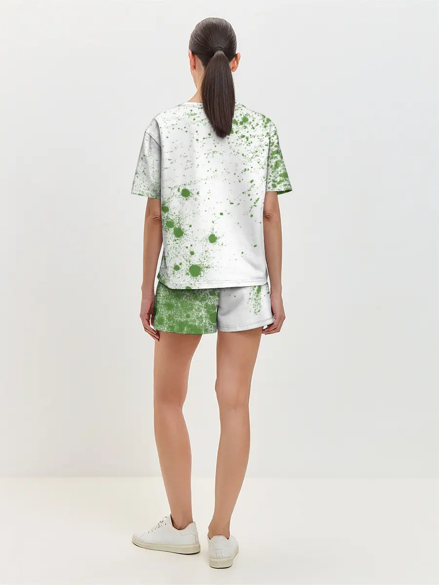 Женская пижама с шортами / New World - Синдикат - Краска