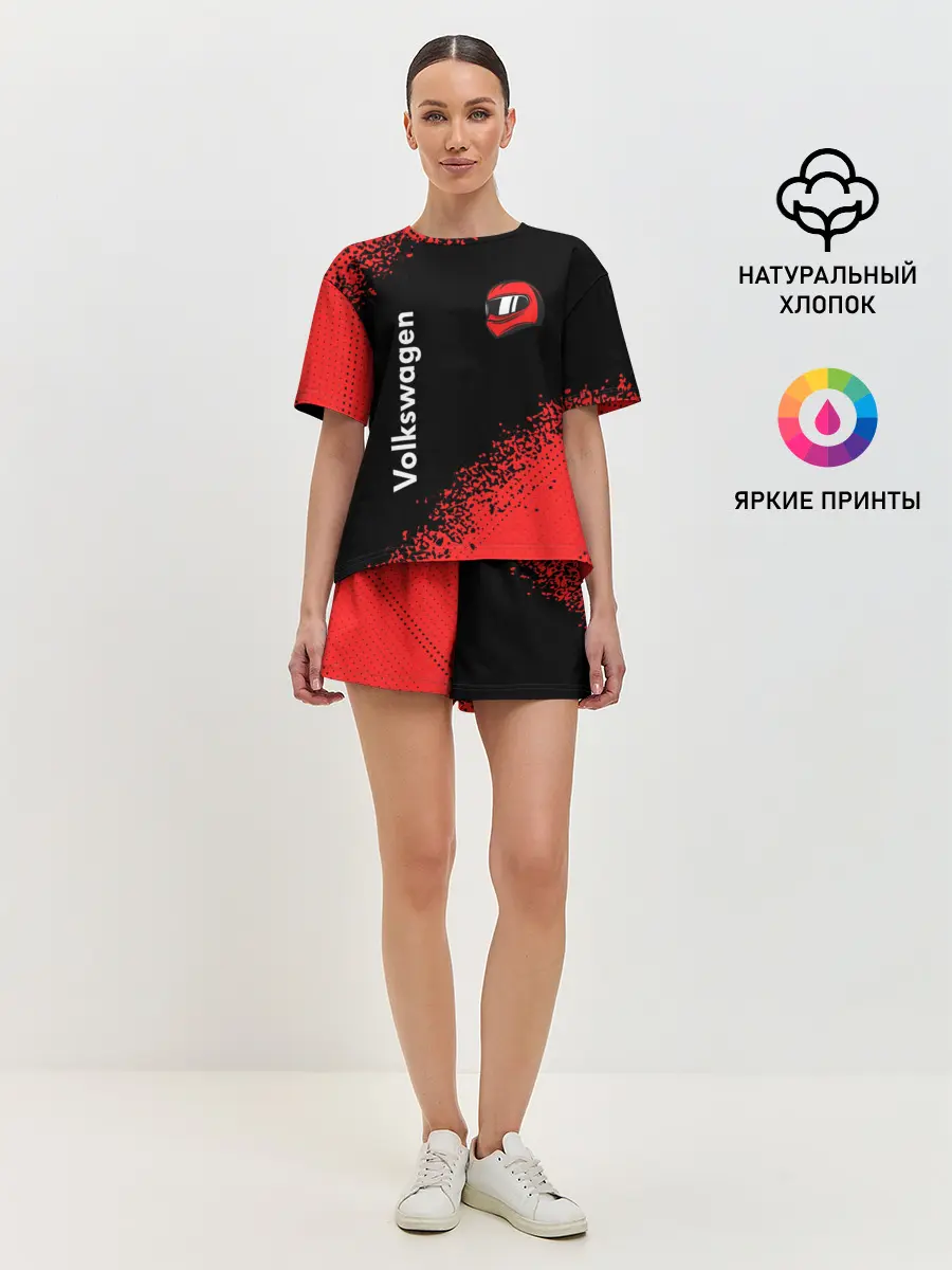 Женская пижама с шортами / Фольксваген - Racing