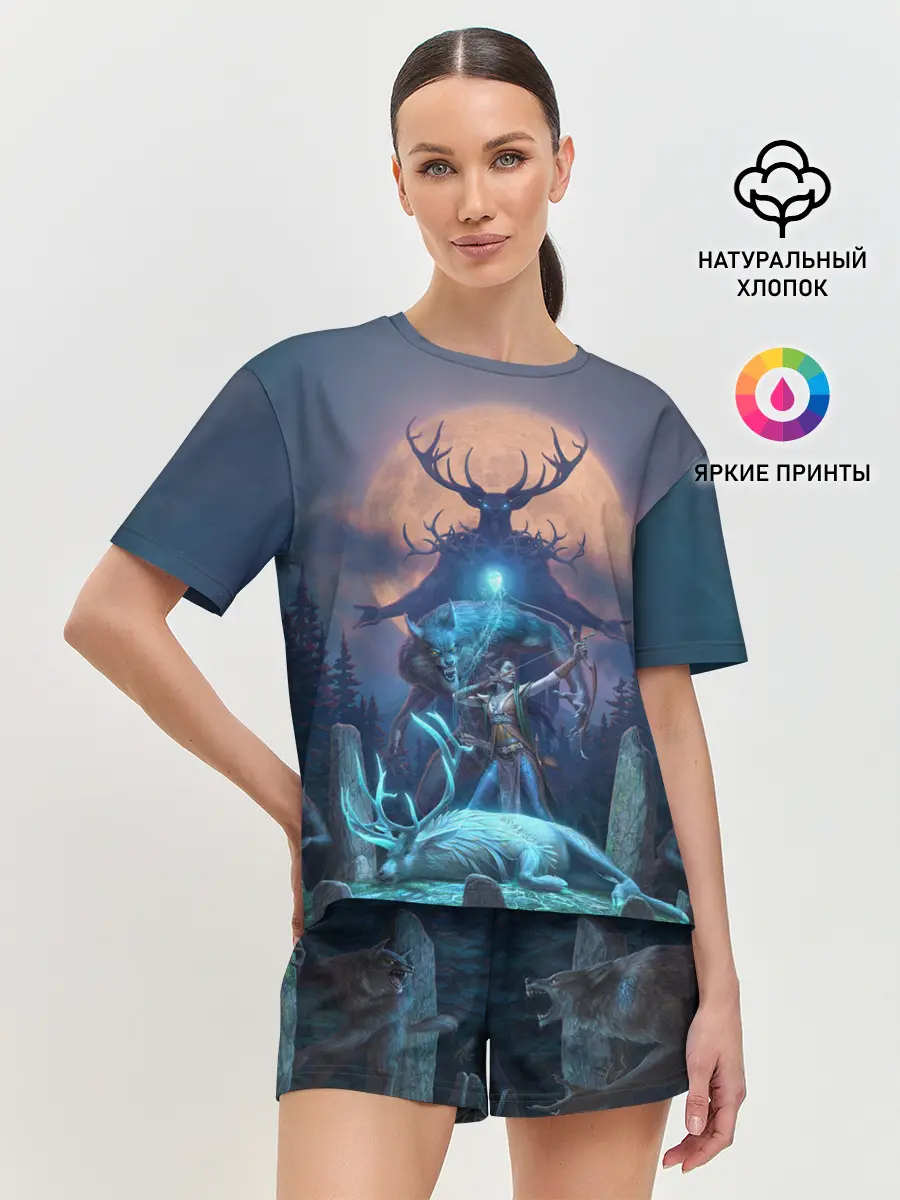 Женская пижама с шортами / The Elder Scrolls