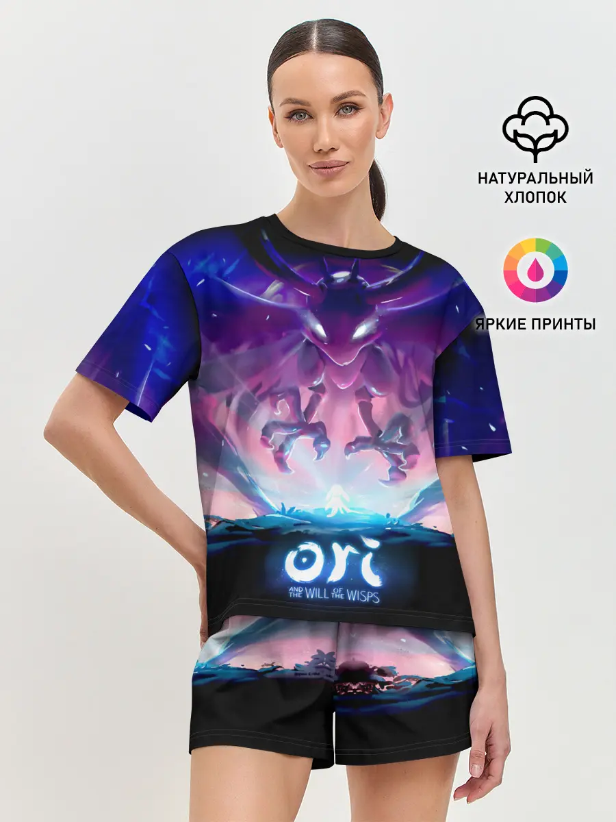 Женская пижама с шортами / Shriek ori