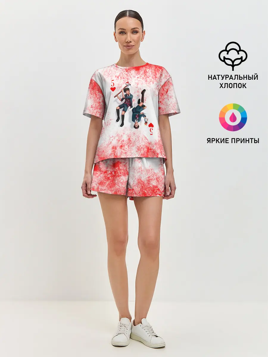Женская пижама с шортами / Номер 5 | Академия Амбрелла