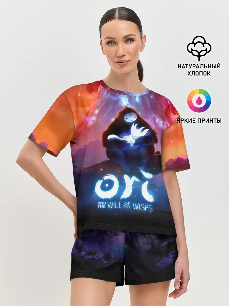 Женская пижама с шортами / Ori and the Will of the Wisps